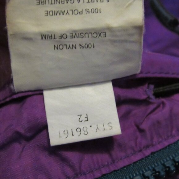 Vintage 90s PATAGONIA 86161 Seam Sealed Teal Green Hooded Rain Jacket sz XL/XXL - Picture 7 of 8